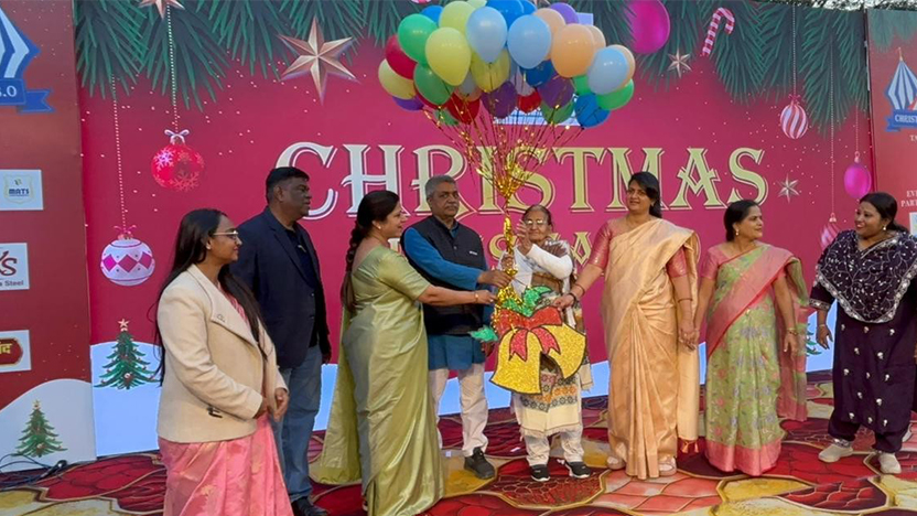 On 20th December, the event was celebrated with great zeal and enthusiasm at St. Xavier’s High School, Raipur